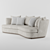 Maxalto Apollo Sofa: Elegant Design 3D model small image 2