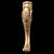 Title: Elegance Carved Leg for CNC & Close-Up Renders 3D model small image 4