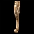 Title: Elegance Carved Leg for CNC & Close-Up Renders 3D model small image 5