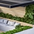 Urban Oasis: Pergola Roof Garden 3D model small image 3