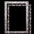 Elegant Carved Frame  Classic Design 3D model small image 5