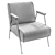 Oakstaff Armchair: Elegant and Comfortable 3D model small image 5