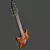 Blender-Crafted Electric Guitar 3D model small image 2