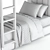 Carver Bunk Bed 3D model small image 5