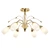 Ginevra Gold Ceiling Chandelier 3D model small image 1