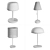 Elegant Table Lamps Set for Home 3D model small image 2