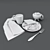  Hearty Breakfast Set 3D model small image 6