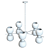 Elegant Pearson Chandelier: Subdividable 3D Model 3D model small image 3