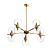 Elegant Pearson Chandelier: Subdividable 3D Model 3D model small image 4