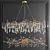 Elegant Serip Replika Chandelier 3D model small image 2