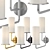 Modern Swing Arm Sconce - Larabee 3D model small image 6