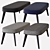 Poliform Jane Bench: Sleek 3D Model 3D model small image 1