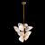 Modern Shell Pendant Light 3D model small image 1