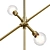 Elegant Thalia Chandelier: Exquisite Lighting 3D model small image 4