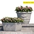 Outdoor Villa Planters 3D model small image 1