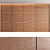 Decorative Wood Wall Panel Set 3D model small image 3