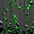 V-Shaped Green Gemstone Chandelier 3D model small image 2