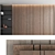 Decorative Wood Texture Wall Panel Set 3D model small image 1