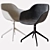 Elegant Vienna Swivel Chair 3D model small image 1