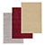 High-Quality Carpets Set 3D model small image 1