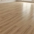 Natural Wood Laminate Flooring 3D model small image 2