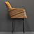 Modern Hudson Armchair with Sleek Design 3D model small image 3