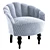 Kreind Shell Chair: Elegant Comfort 3D model small image 1