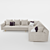 Title: Taylor Sofa: Plush Comfort & Exquisite Details 3D model small image 3