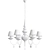 Ideal Lux Blanche SP6 Nero / Bianco: Elegant and Versatile Pendant Light 3D model small image 5