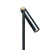 Minimalist EcoLight Deco: 7W Floor Lamp (Black, Aluminum & Ash Wood) 3D model small image 1