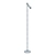 Minimalist EcoLight Deco: 7W Floor Lamp (Black, Aluminum & Ash Wood) 3D model small image 4