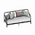 IKEA Fyresdal Bed - Space-saving Sofa Bed 3D model small image 3