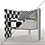 Striped Elements Accent Chair 3D model small image 4