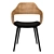 Modern Hvidovre Chair - Elevated Comfort 3D model small image 2