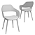 Modern Hvidovre Chair - Elevated Comfort 3D model small image 4