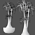 Elegant Beaucarnea - Perfect Indoor Plant 3D model small image 2