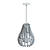 Elegant Genevieve Chandelier - Illuminate with Style 3D model small image 3