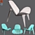 Eternal Comfort Smile Chair 3D model small image 4