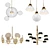 Modern Chandelier Collection 3D model small image 1