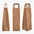 Slim Handle Paper Bag: 10.8cm x 10.7cm x 40.9cm 3D model small image 1