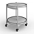 50cm Bolling Tray Table | Modern Design, Sturdy Construction 3D model small image 3