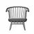 Stylish Crinolette Birch Armchair 3D model small image 6