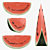 Watermelon Slice 3D Model 3D model small image 2