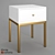 Elegant Brenna Side Table - Stylish and Functional 3D model small image 1