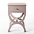 Classic Maxine Accent Table - Elegant and Functional 3D model small image 1