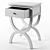 Classic Maxine Accent Table - Elegant and Functional 3D model small image 3