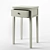 SAFAVIEH Abel End Table | Classic Design | 43x35x74 3D model small image 2