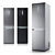 Samsung Classic Fridge Freeze - Sleek and Spacious 3D model small image 1