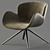 Modern Astrid Arm Chair 3D model small image 1