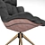 Husk Style Ottoman Chair 3D model small image 4